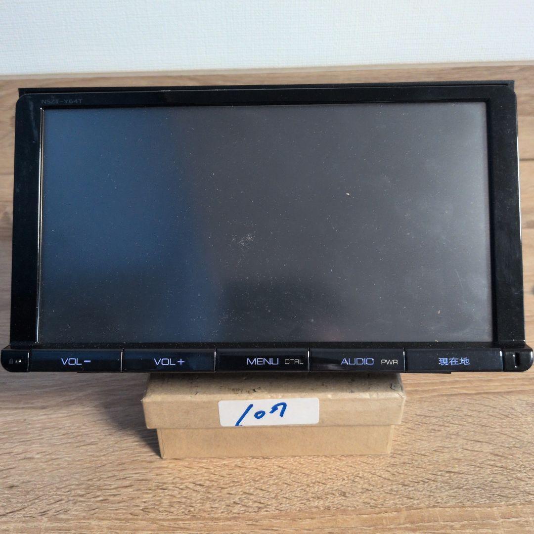 107 画面が真っ暗です ジャンク品 NSZT-Y64T トヨタ