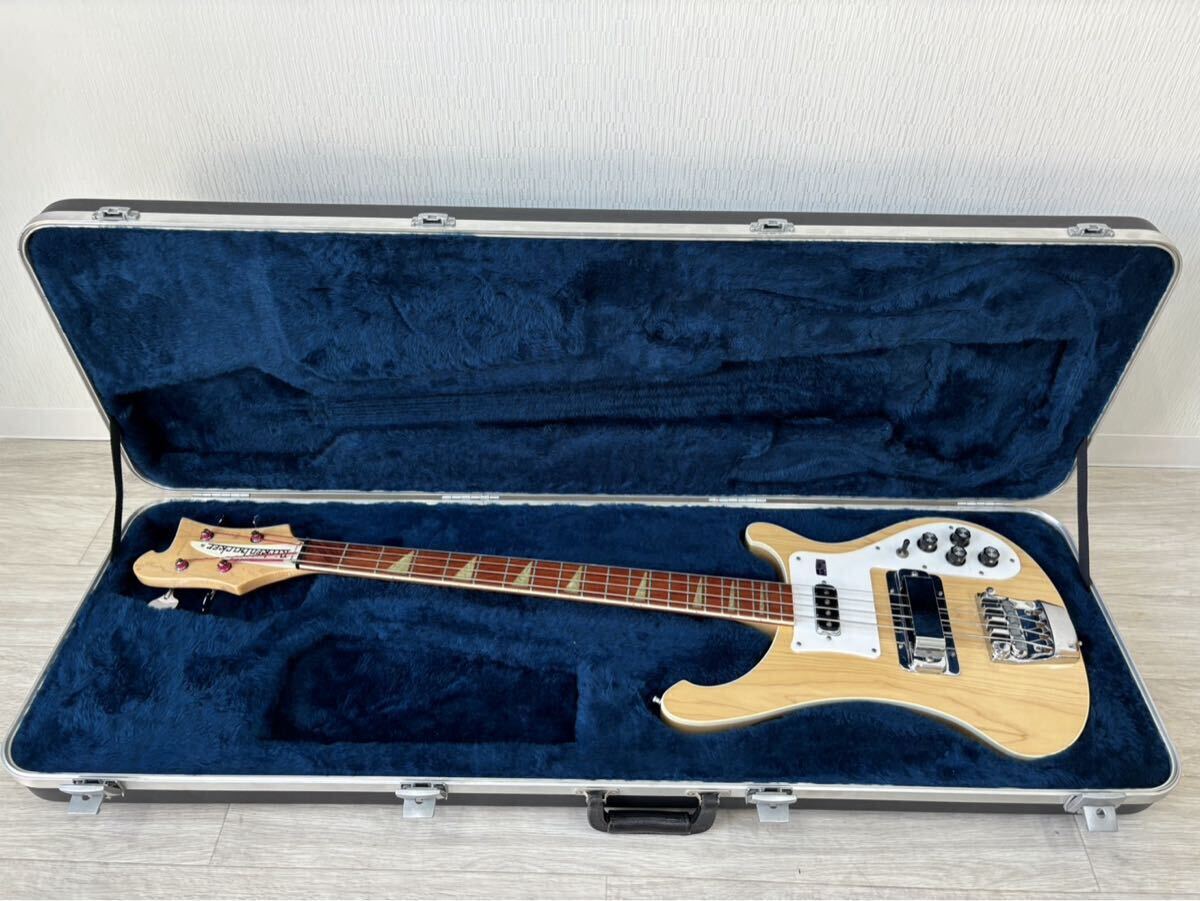 H1286 超綺麗品 Rickenbacker リッケンバッカー 1997年3月製 4003 Mapleglo ナチュラル Made in U.S.A. PO8054刻印 商品説明欄にも画像あり