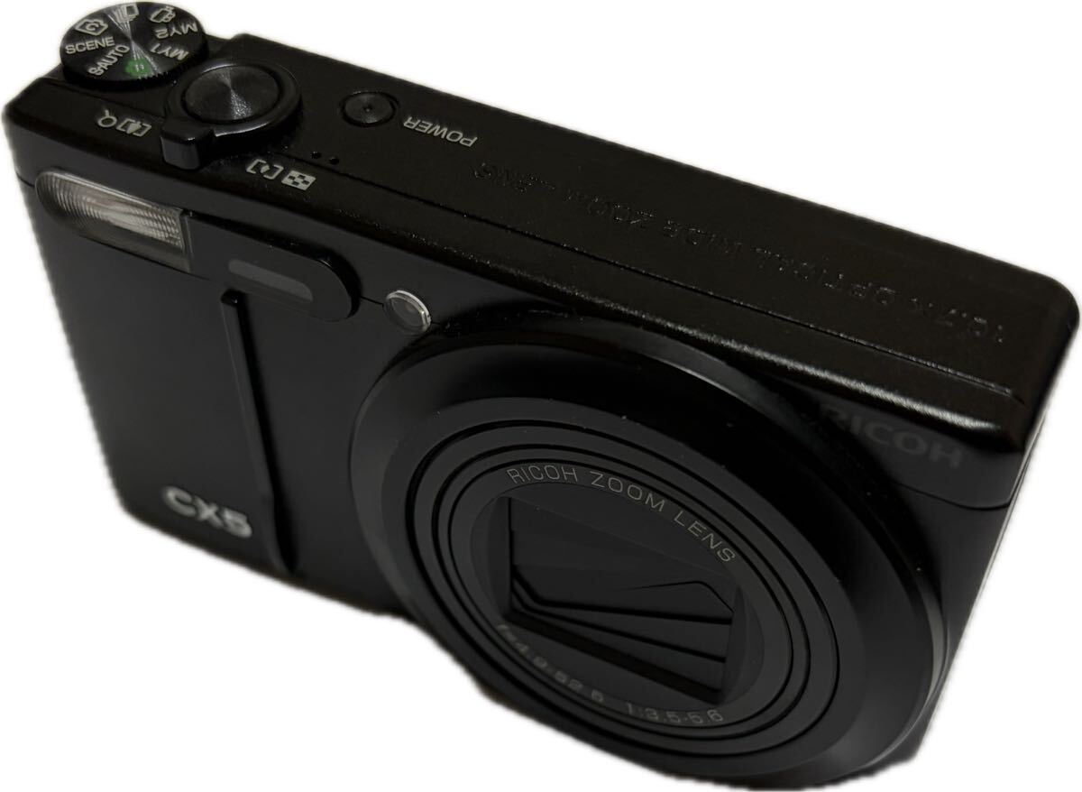 ★動作未確認★ RICOH CX5 コンパクトデジタルカメラ ブラック #32000033
