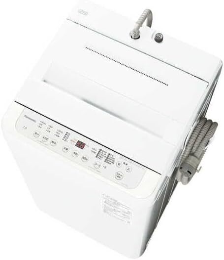 新品☆パナソニック 全自動洗濯機 7kg ホワイト ビッグウェーブ洗浄 バスポンプ内蔵 送料無料43