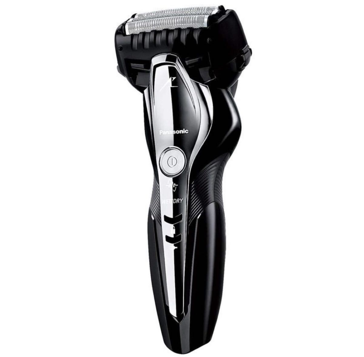 送料無料～（作動品）パナソニック ラムダッシュ メンズシェーバー 3枚刃 お風呂剃り可 黒 ES-CT2N (W-84）