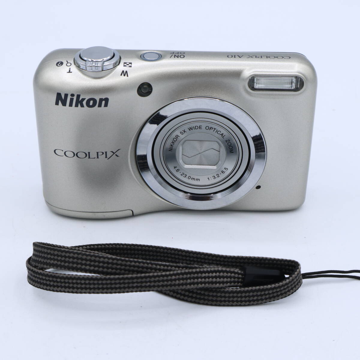Nikon ニコン デジタルカメラ COOLPIX A10 シルバー 光学5倍ズーム 1614万画素 【乾電池タイプ】 A10SL #260618_20003479