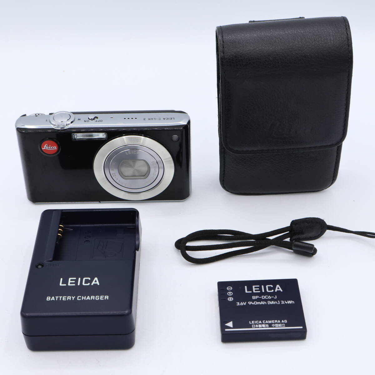 Leica デジタルカメラ ライカ C-LUX3 1010万画素 光学5倍ズーム ブラック #260706_3589540