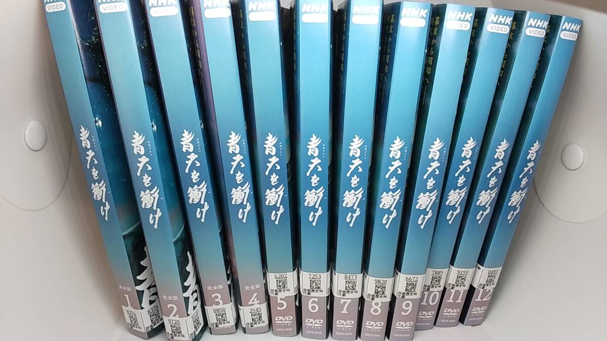 DVD 青天を衝け　完全版　12巻セット　レンタル落ち　ケースなし　吉沢亮