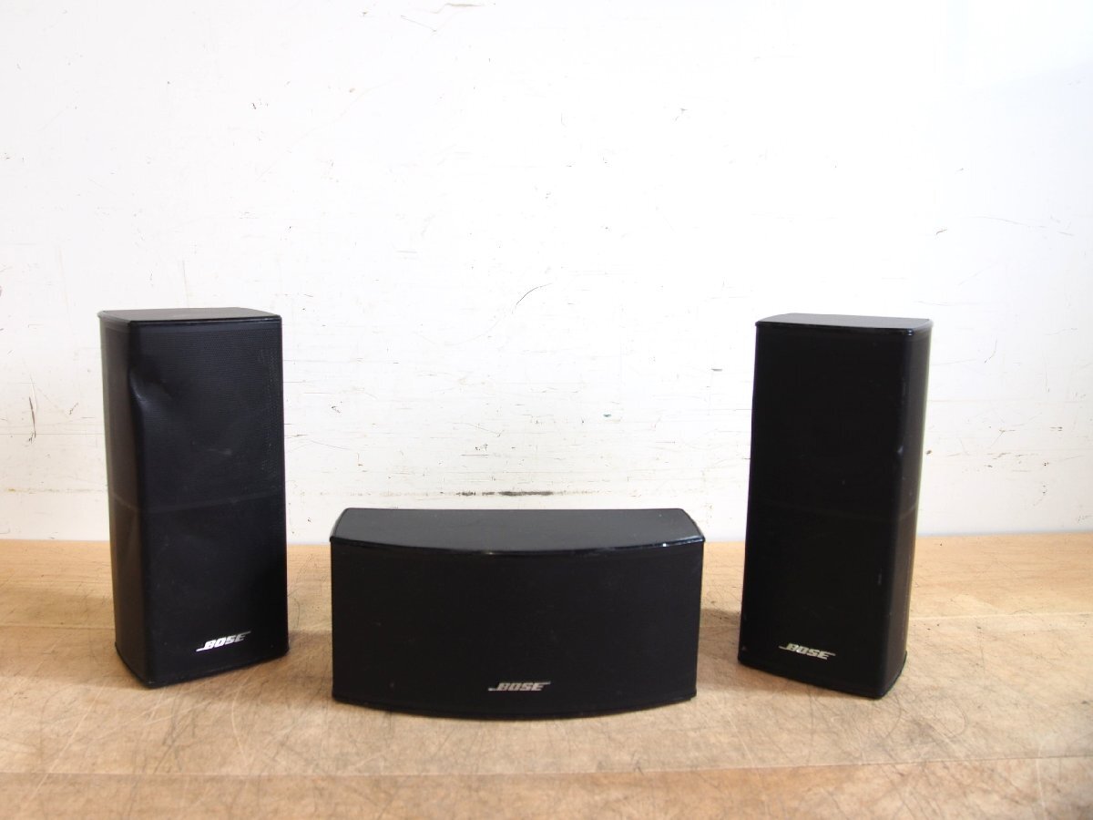 ☆【1T0715-24】 BOSE ボーズ スピーカー Lifestyle 3点セット ジャンク