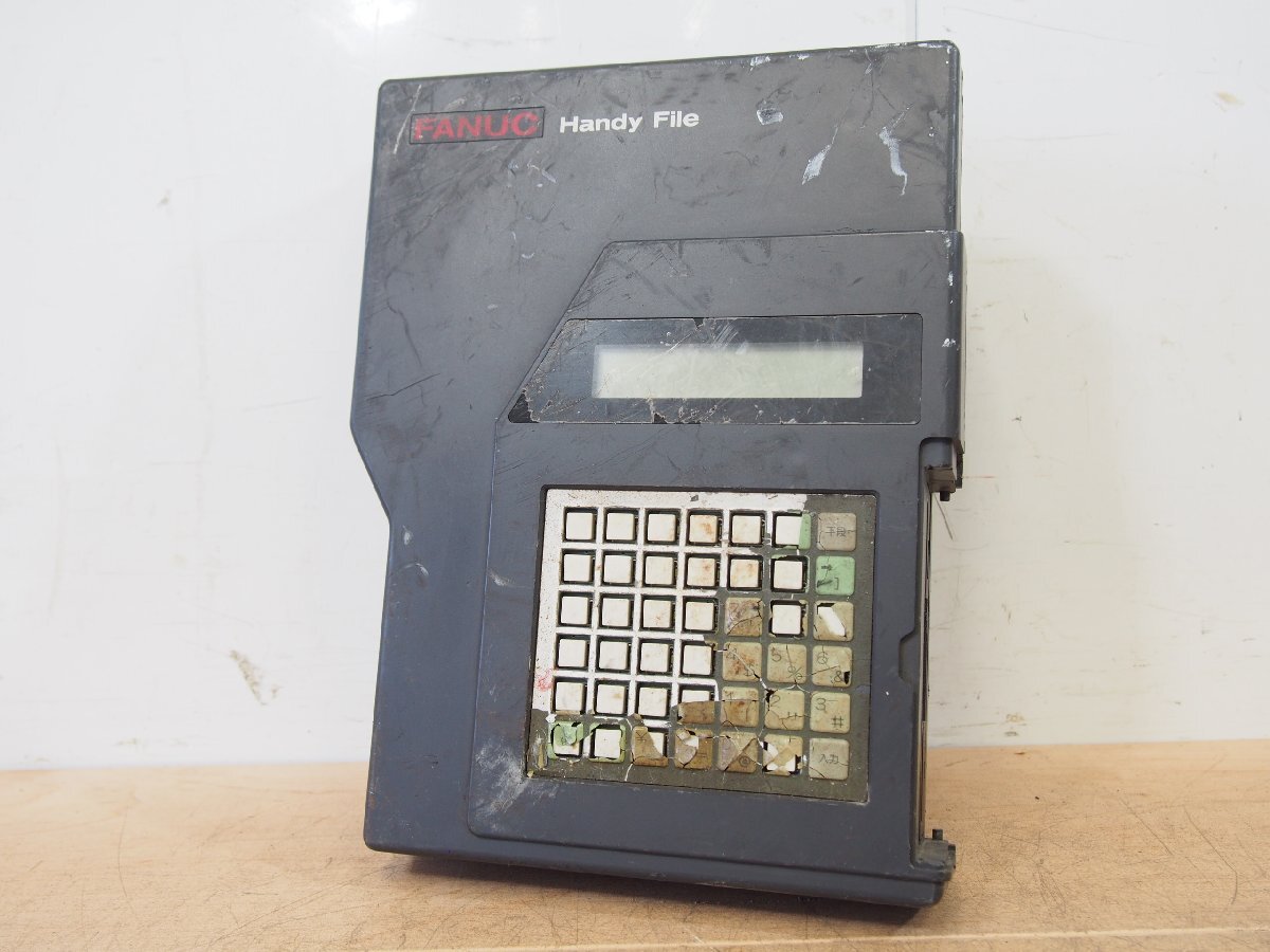 ☆【2F0703-12】 FANUC ファナック ハンディファイル A13B-0159-B002 DC12V-24V HANDY FILE ジャンク