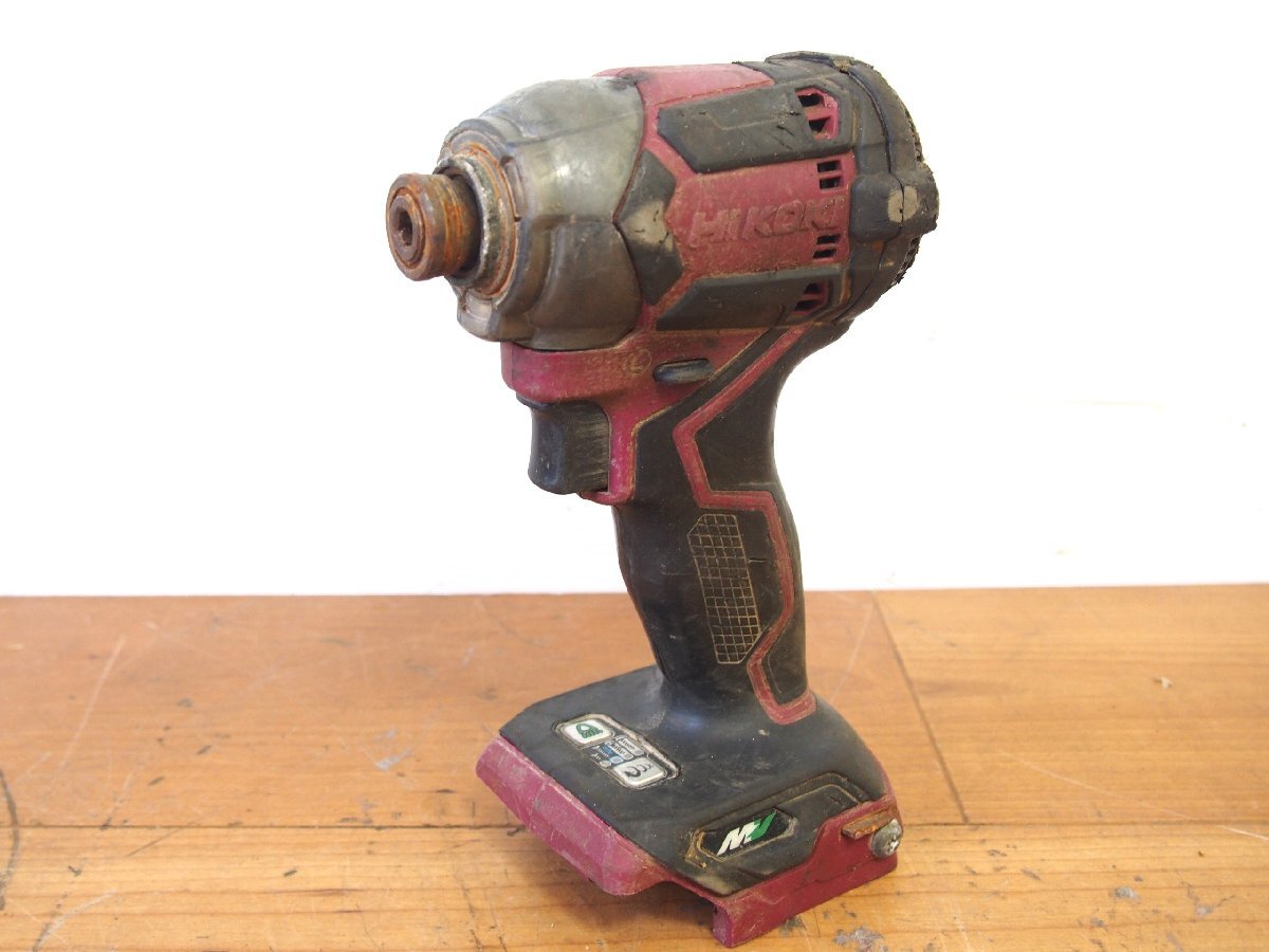 ☆【2T0624-9】 HiKOKI ハイコーキ インパクトドライバ WH36DC? 本体 電動工具 ジャンク