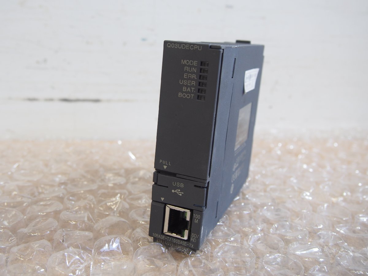 ☆【1T0715-14】 MITSUBISHI 三菱 CPUユニット Q03UDECPU 動作保証