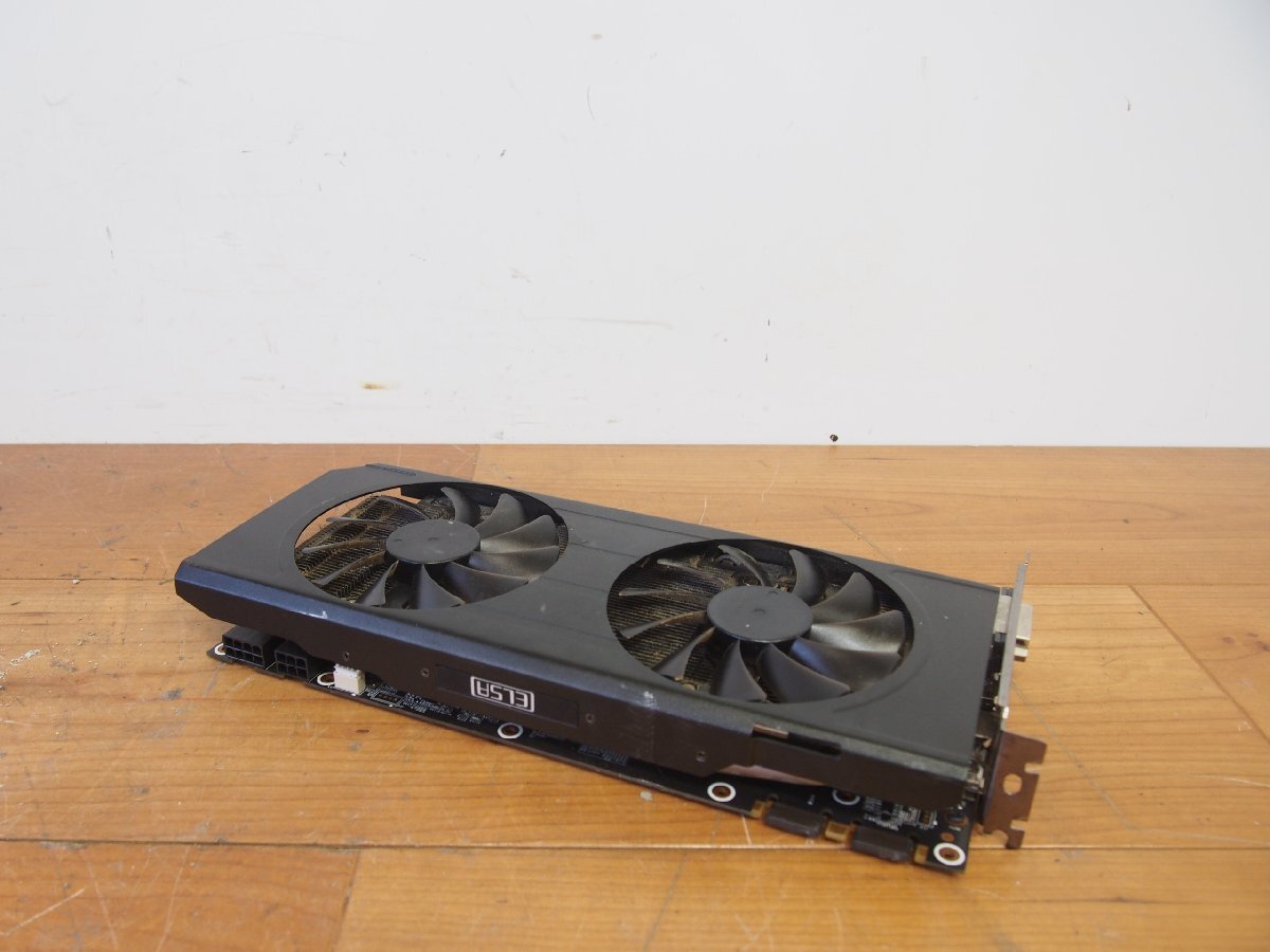 ☆【1T0717-16】 ELSA エルザ グラフィックスボード GD1070-8GEBXG グラボ GeForce GTX1070 8GB GLADIAC ジャンク