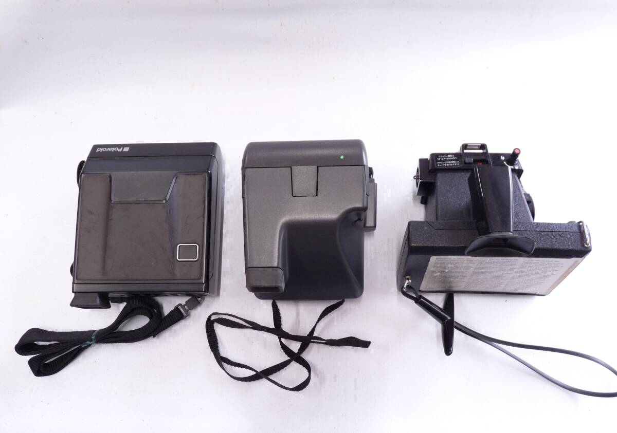 【ポラロイドカメラ 3台 動作未確認】Polaroid Spectra System MB. 636 closeup joyful Bag 付. COLORPACK 82 ハードケース付