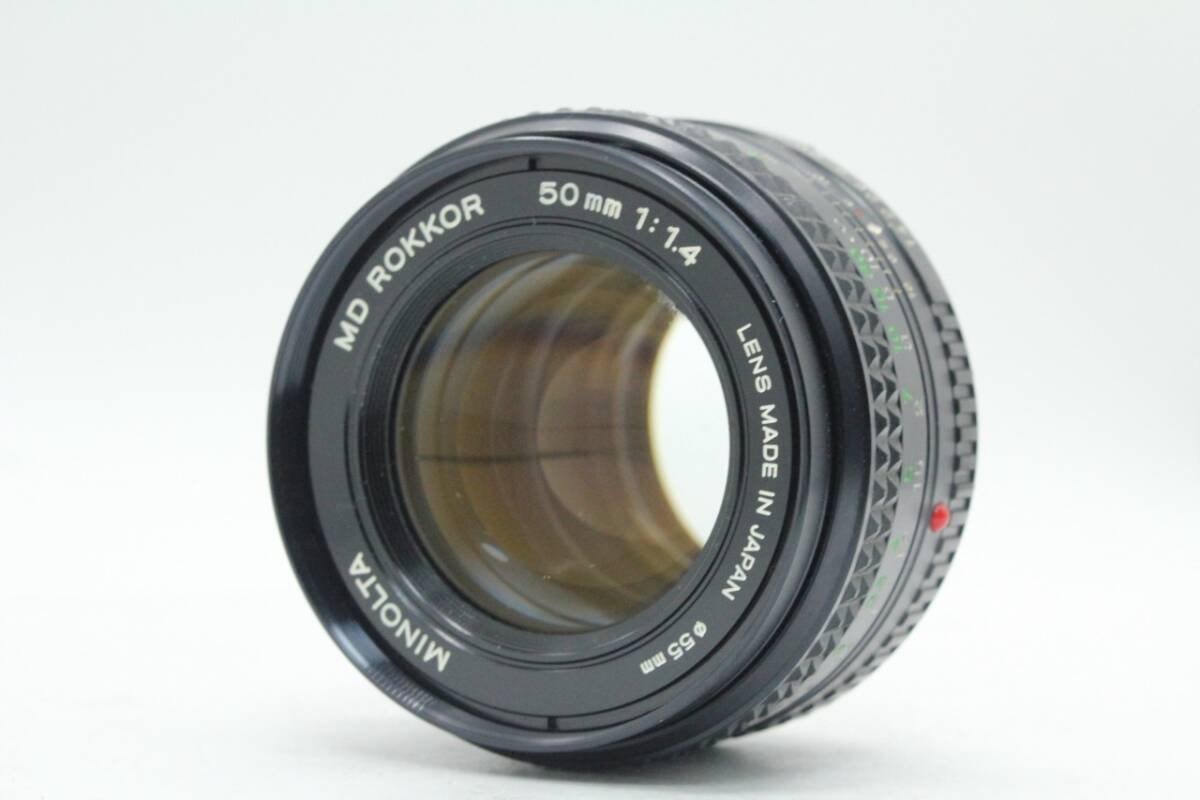 ★良品★ ミノルタ MINOLTA MD ROKKOR 50mm F1.4 #184 Y4317