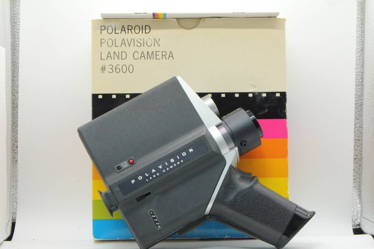 ★希少品★ ポラロイド POLAROID POLAVISION LAND CAMERA ポラロイド インスタント ムービーカメラ #186 Y4368