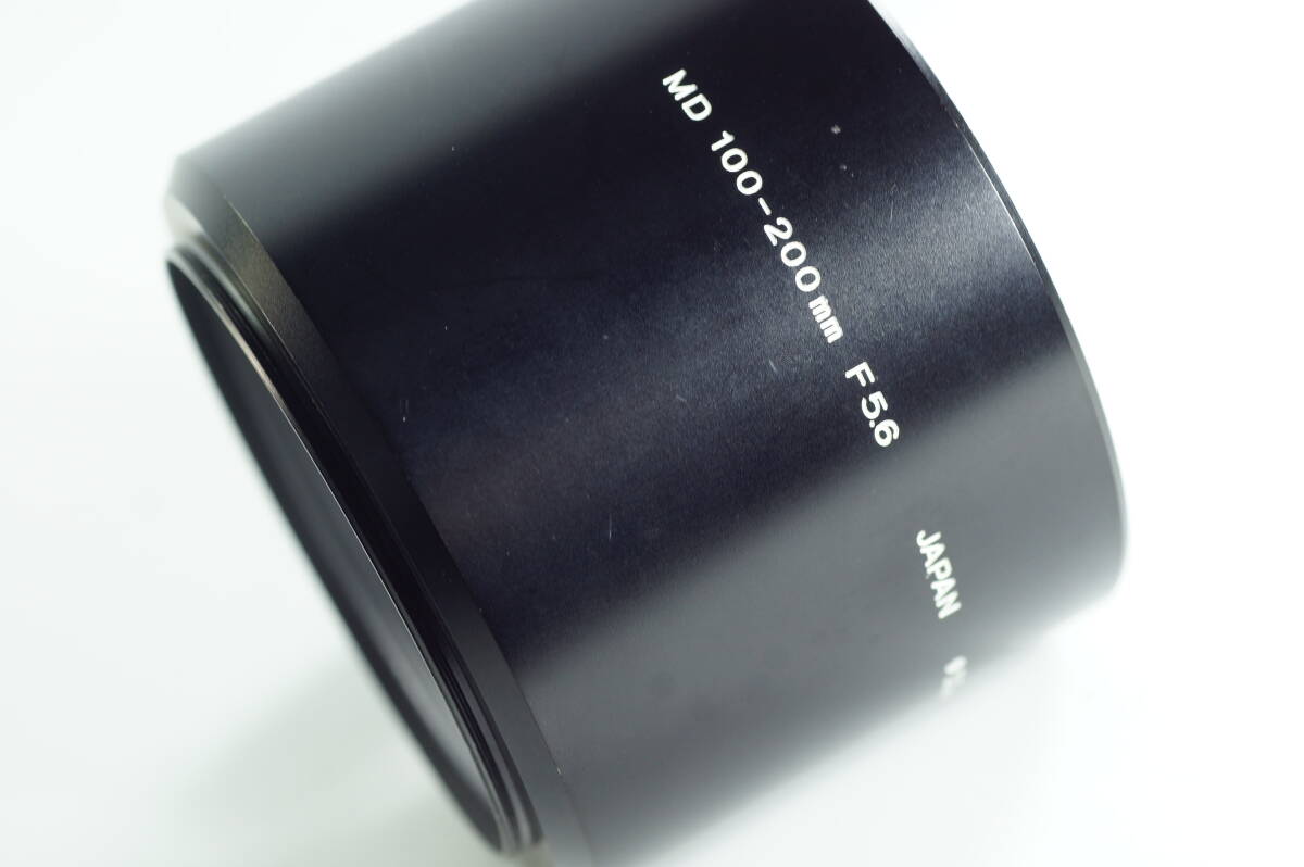 6A『キレイ』MINOLTA ミノルタ MD100-200mm F5.6用 メタルフード（55mm径）
