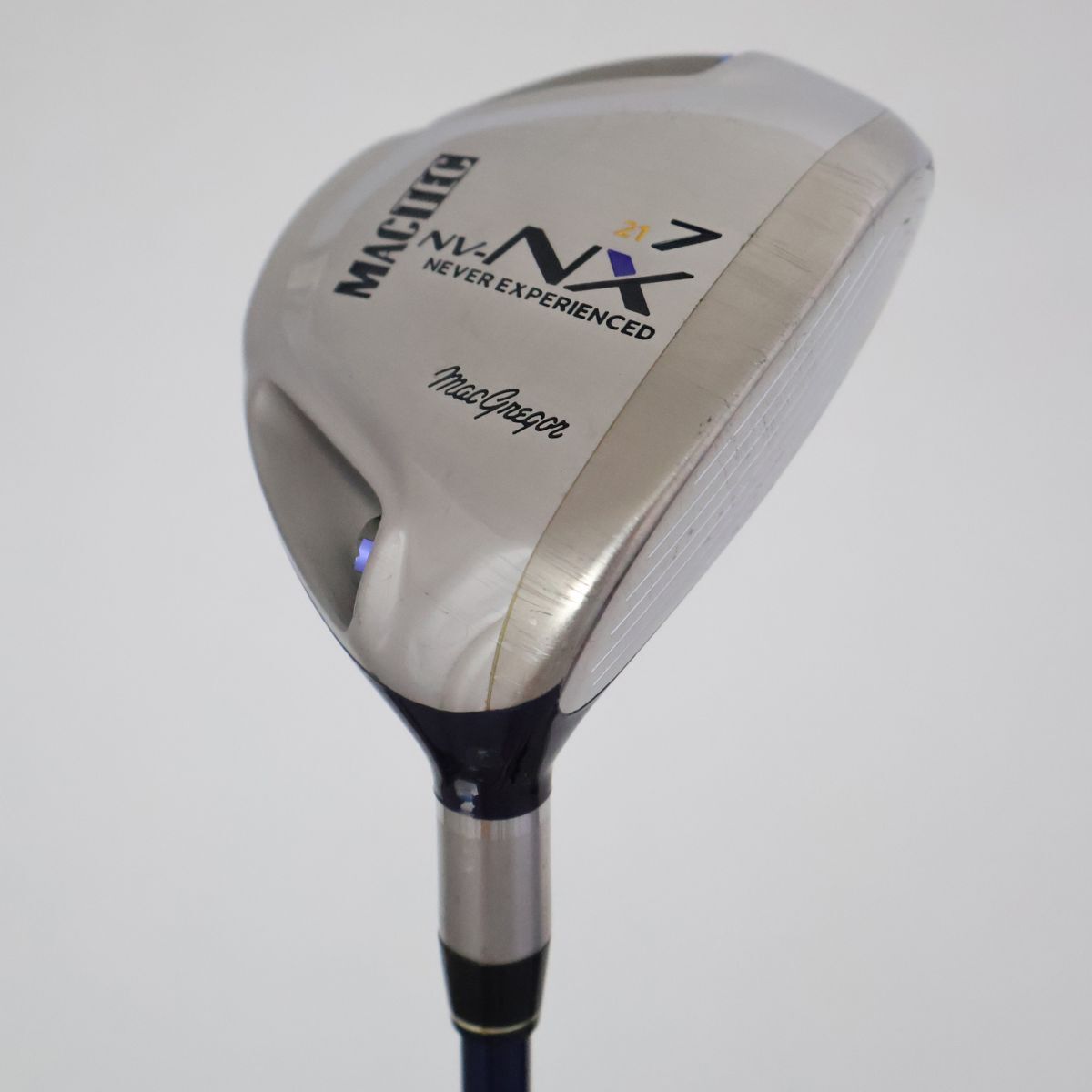 ●1円～！マグレガー★マックテック☆NV-NX　フェアウェイウッド　7W　21°オリジナルカーボン　S（91913