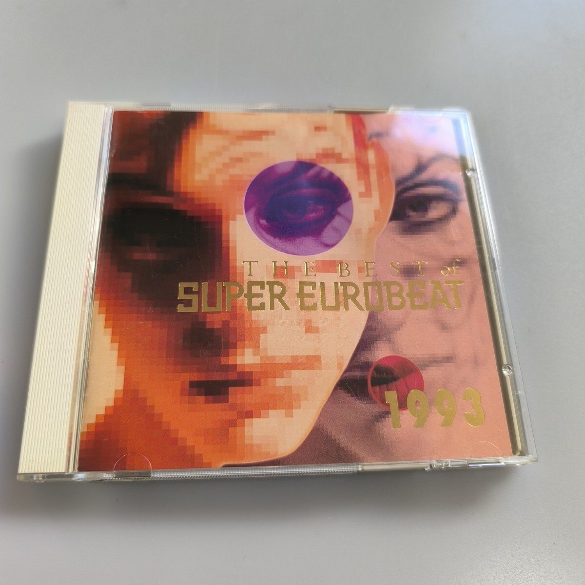THE BEST OF SUPER EUROBEAT 1993 CD 　ザ・ベスト・オブ・スーパーユーロビート 即決　送料込み　ジャケットに水濡れ跡