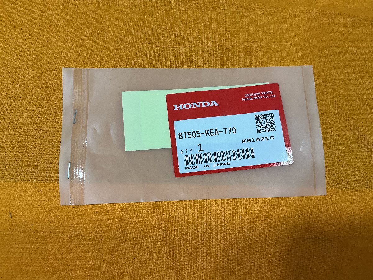 新品未使用 HONDA純正部品 ホンダ純正部品　ラベル　タイヤ　コーションラベル　87505-KEA-770