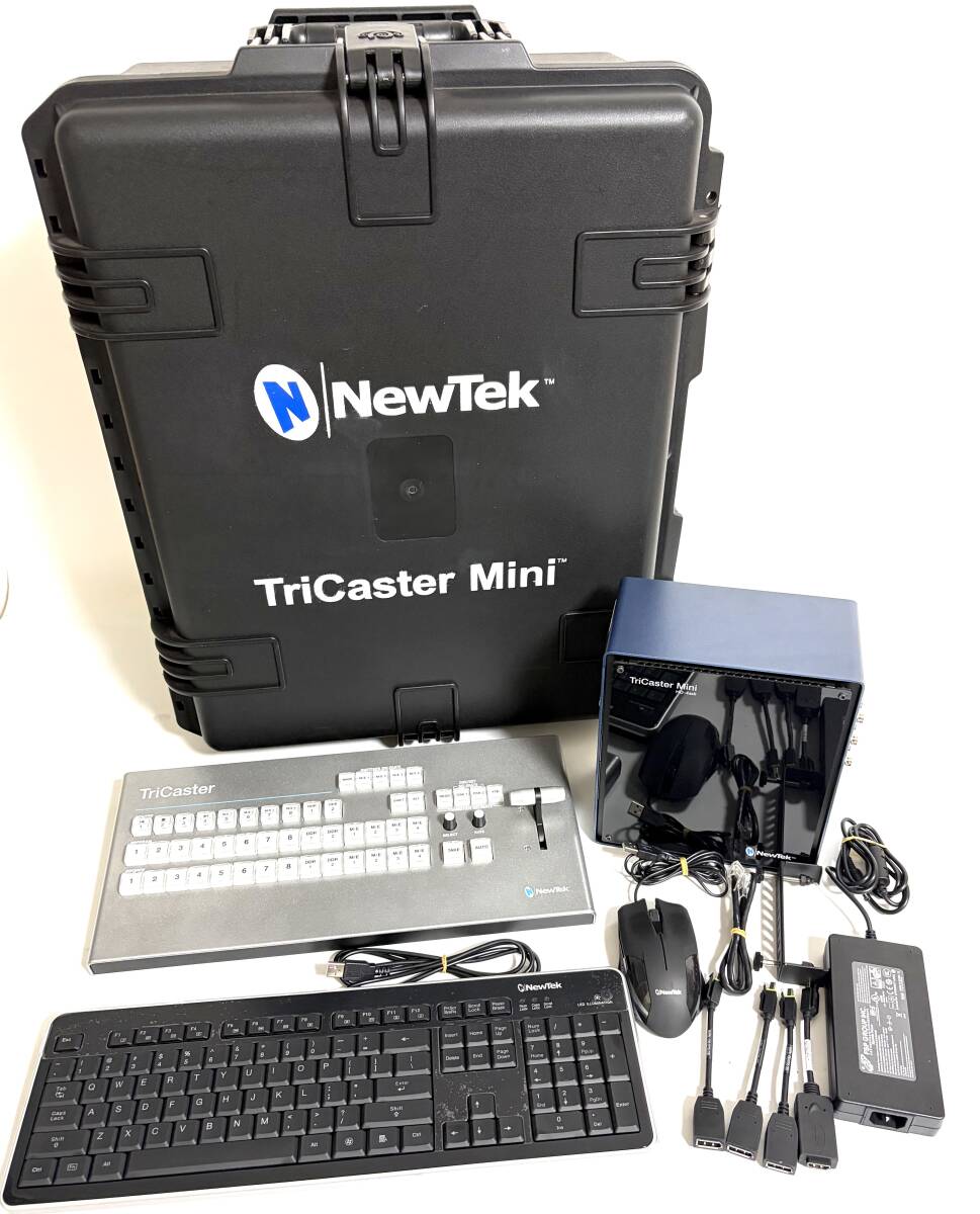 【動作未確認】NewTek TriCaster Mini HD-4sdi 映像編集 ライブ配信システム ビデオ作成 TriCaster Mini AE3 ニューテック I260707