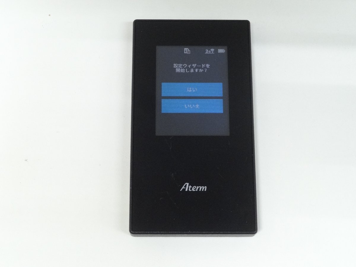 ユ■/Zこ0652　NEC Aterm MR05LN / PA-MR05LN モバイルルーター /起動〇・初期化〇・動作未確認 ジャンク 保証無