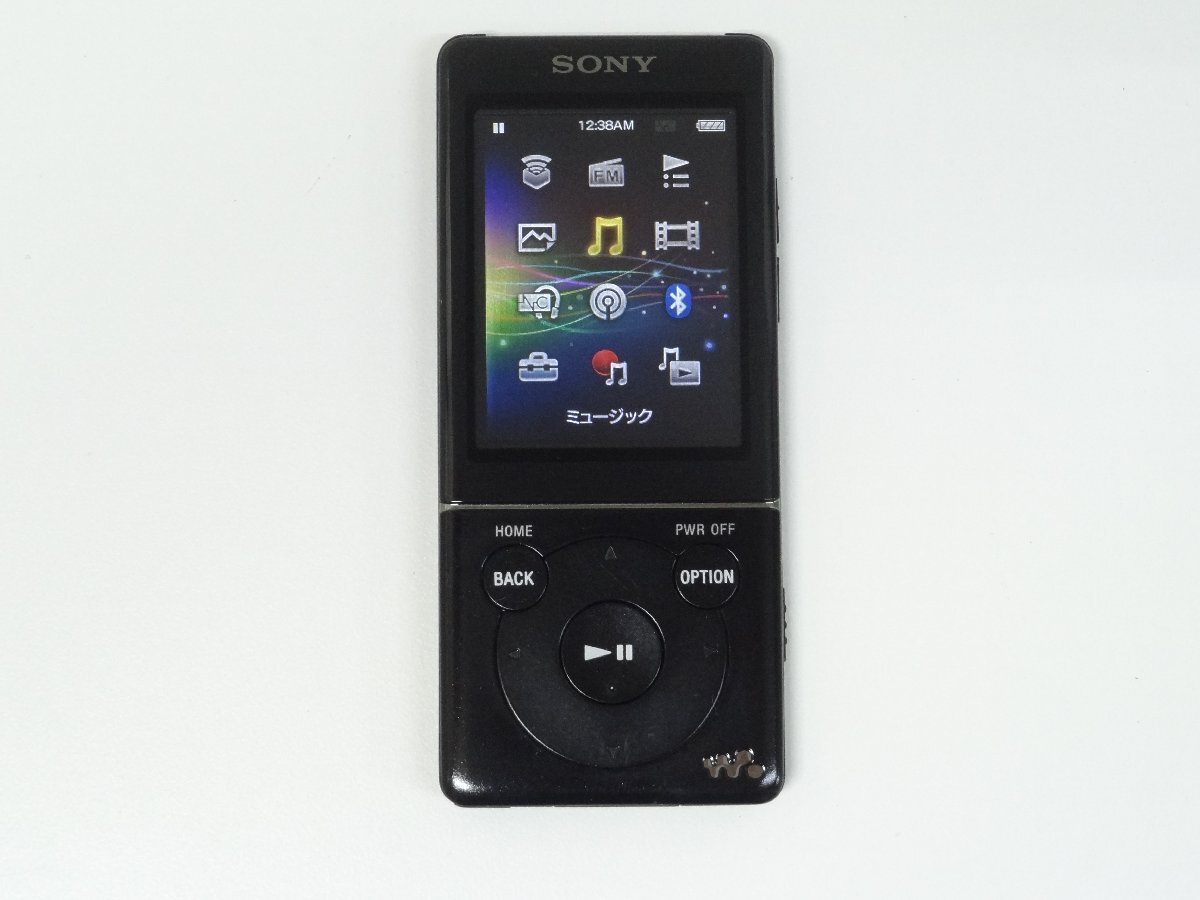 ユ■/Zこ0697　SONY ソニー WALKMAN ウォークマン NW-S774 ブラック 8GB 再生OK 保証無