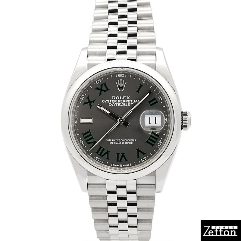 【国際保証書有り】ロレックス ROLEX デイトジャスト 36 126200 メンズ USED 中古