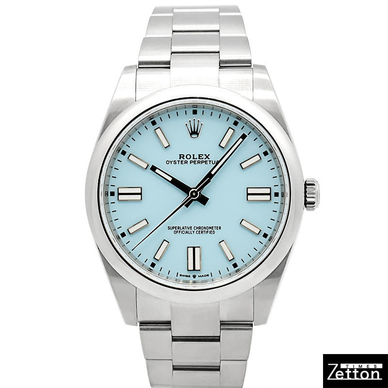 【国際保証書有り】ロレックス ROLEX オイスターパーペチュアル 41 124300 メンズ USED 中古