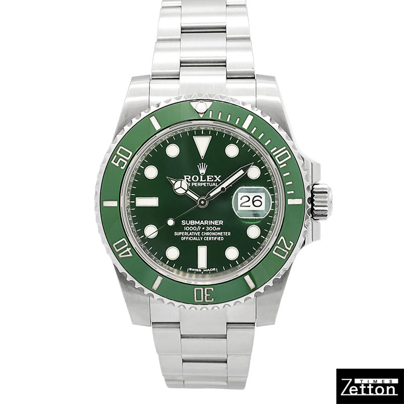 【国際保証書有り】ロレックス ROLEX サブマリーナ― 116610LV メンズ USED 中古