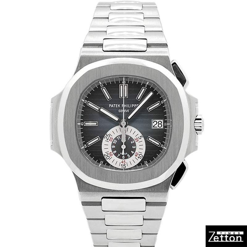 【国際保証書有り】パテックフィリップ PATEK PHILIPPE ノーチラス クロノグラフ 5980/1A-001 メンズ USED 中古