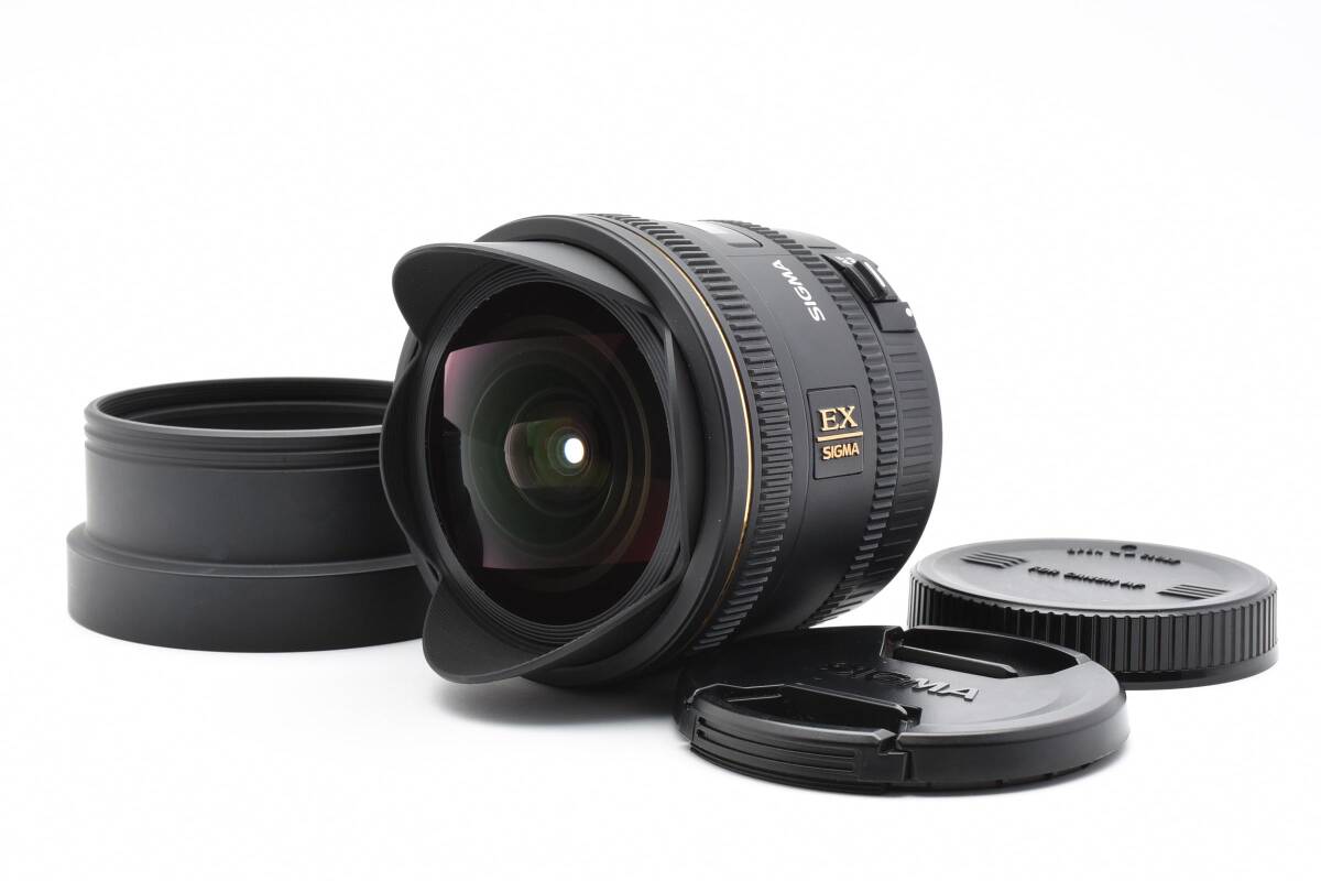 ★ シグマ SIGMA EX 10mm F2.8 DC FISHEYE HSM キヤノン用 ★ Y3842#011