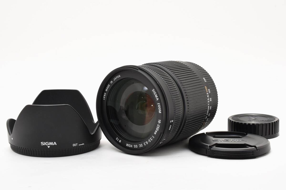 ★良品★ シグマ SIGMA 18-250mm F3.5-6.3 DC OS HSM ペンタックス用 Y3733#85