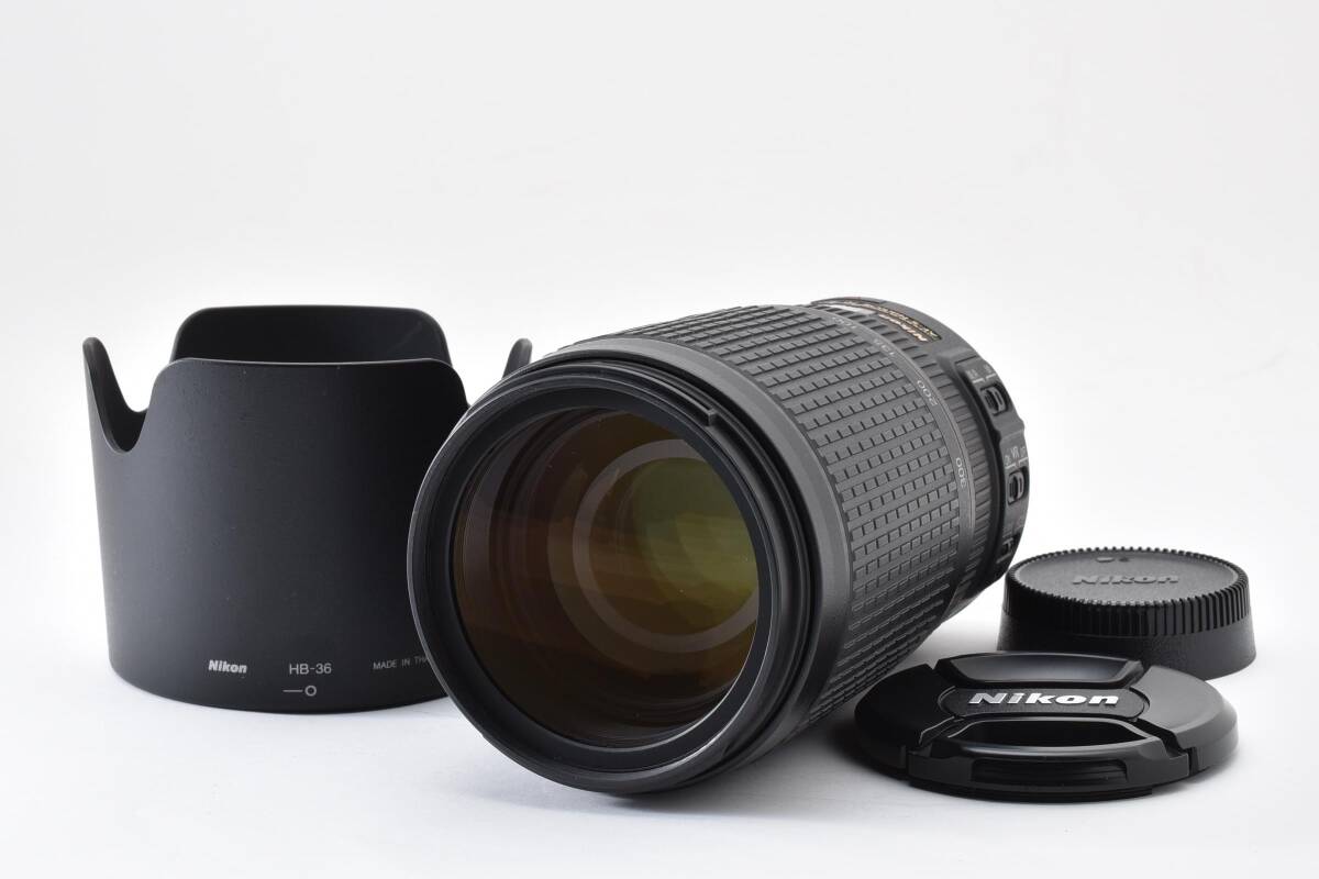 ★良品★ ニコン NIKON ED AF-S NIKKOR 70-300m F4.5-5.6 G VR Y3904#99