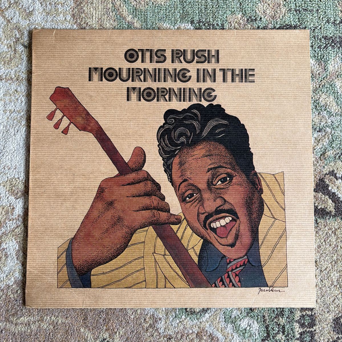 極上美盤EX+! 仏盤独自ジャケ Otis Rush オーティスラッシュ Mourning In The Morning LPレコード Cotillion ATLANTIC 40495 試聴済/b1