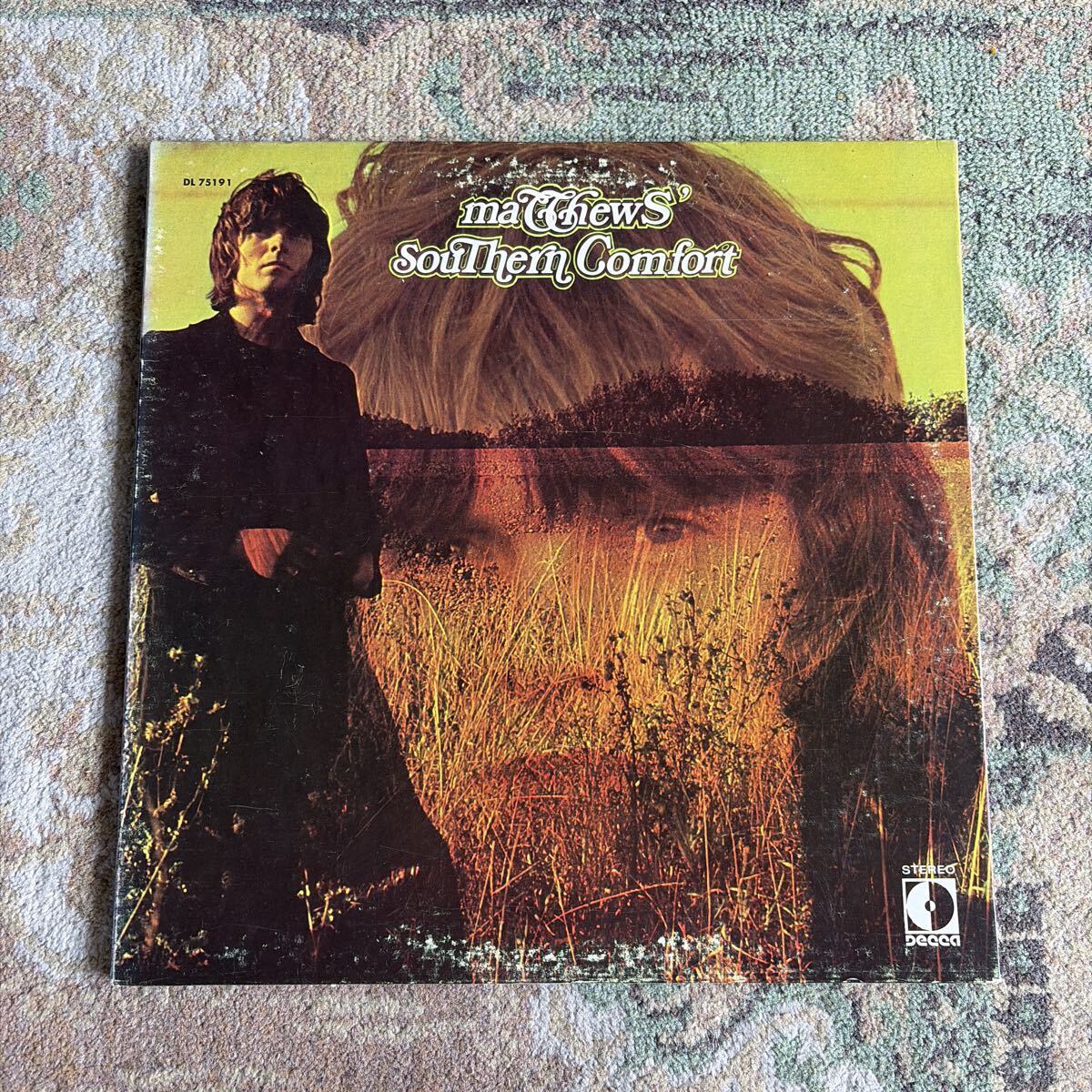 USオリジナル! Matthews' Southern Comfort マッシューズサザンコンフォート LPレコード Decca Records DL75191 Ian Matthews 試聴済/b1