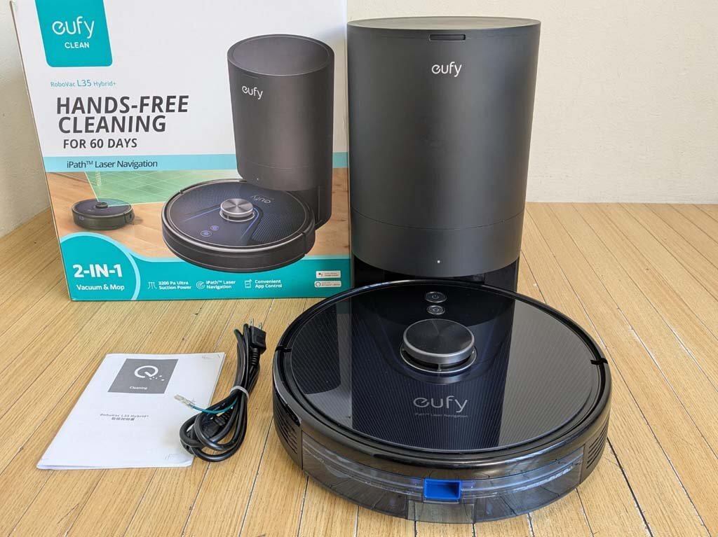 △Anker eufy ユーフィ RoboVac L35 Hybrid+ ロボット掃除機 ロボロック 水拭き