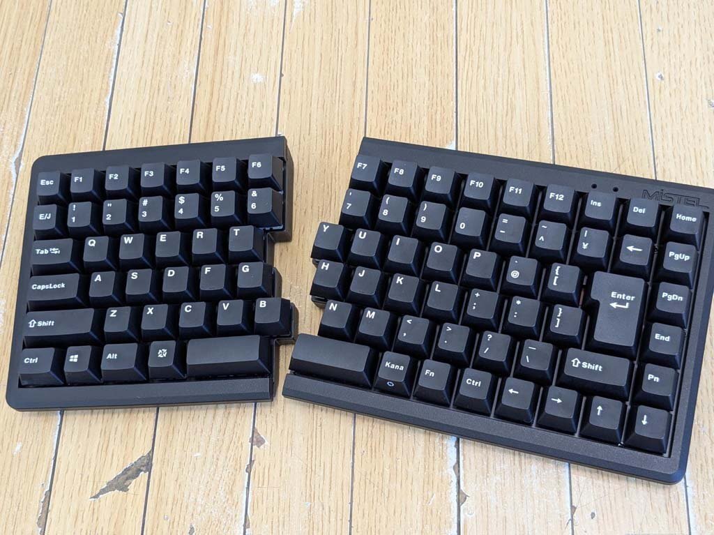 △MiSTEL Barocco 分離型キーボード MD770 RGB