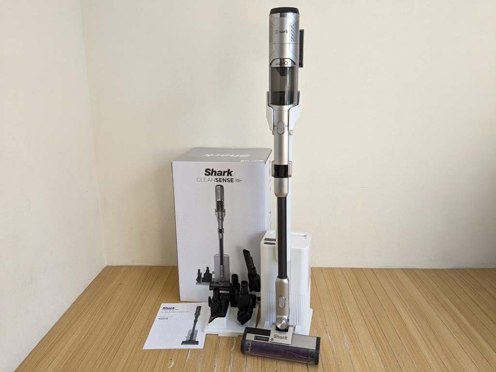 △Shark CleanSense iQ+ コードレススティッククリーナー IW3241J