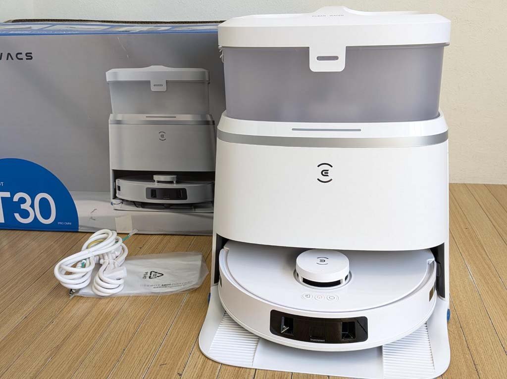 △ECOVACS エコバックス ロボット掃除機 DEEBOT T30 PRO OMNI ロボット掃除機