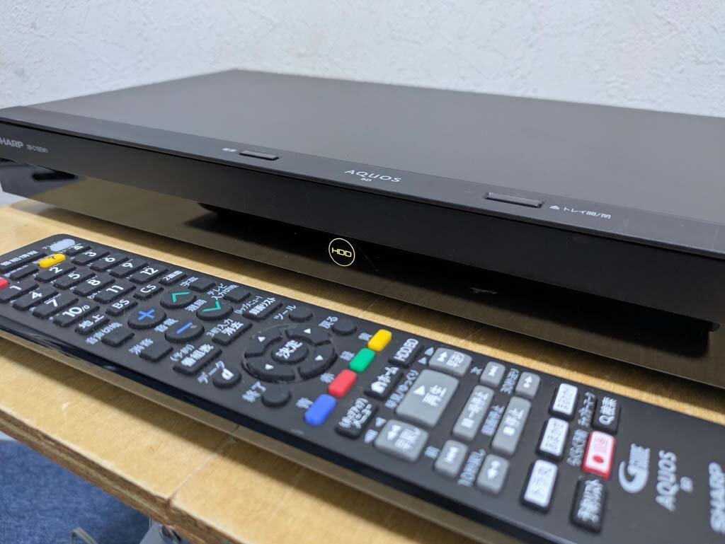 △SHARP シャープ 2番組同時1TBHDD内蔵ブルーレイレコーダー 2B-C10EW1 AQUOS 2023年製