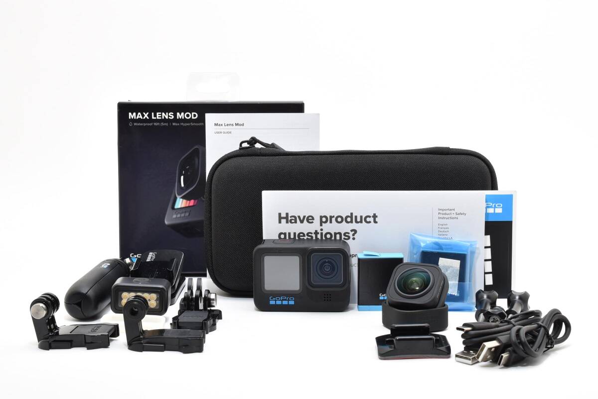 ■ ほぼ新品 ■ ゴープロ　GoPro HERO10 Black(限定パンドルセット) JA0626#A-394