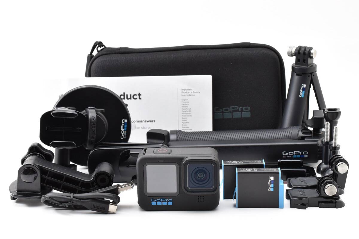 ■ 美品 ■ ゴープロ　GoPro HERO10 Black 《 付属品多数 》T0710#A-423
