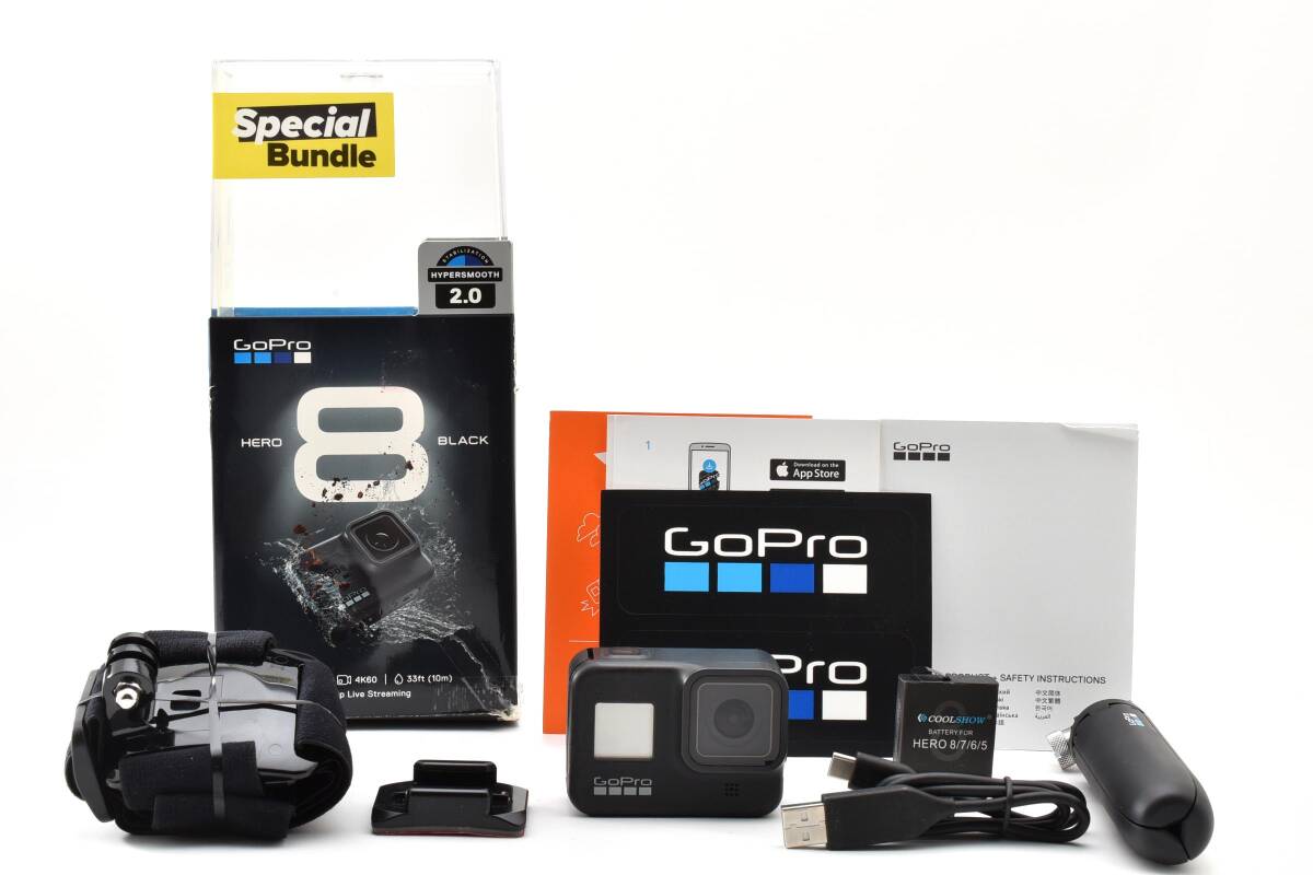  ゴープロ　GoPro HERO8 Black+限定ボックスセット JA0708#A-443