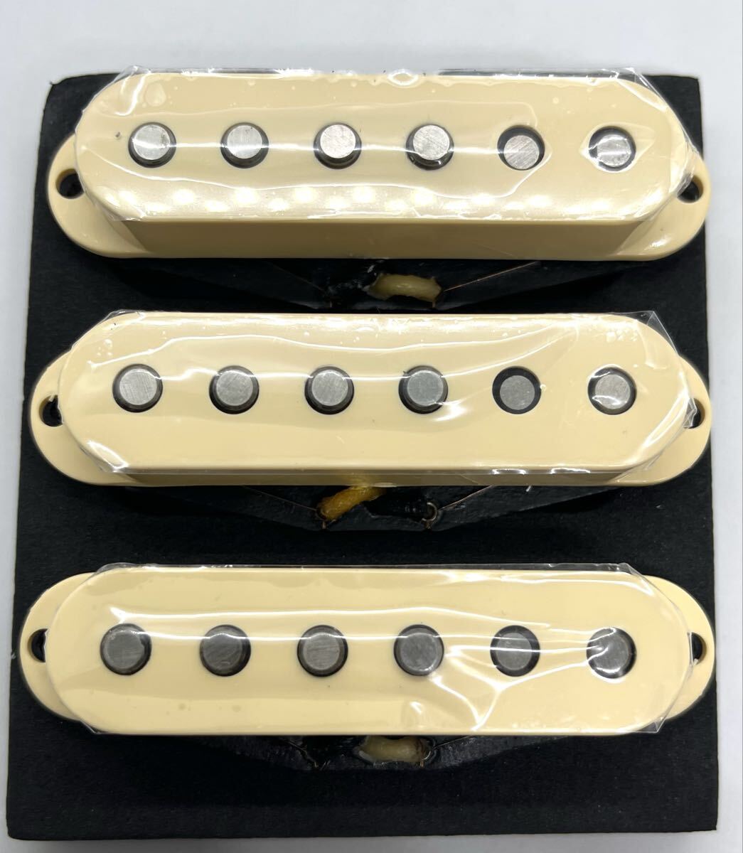 FENDER Custom Shop Fat '60s クローン アイボリー 黄色 フェンダー ピックアップ カスタムショップ ファット ストラト シングル PU RWRP