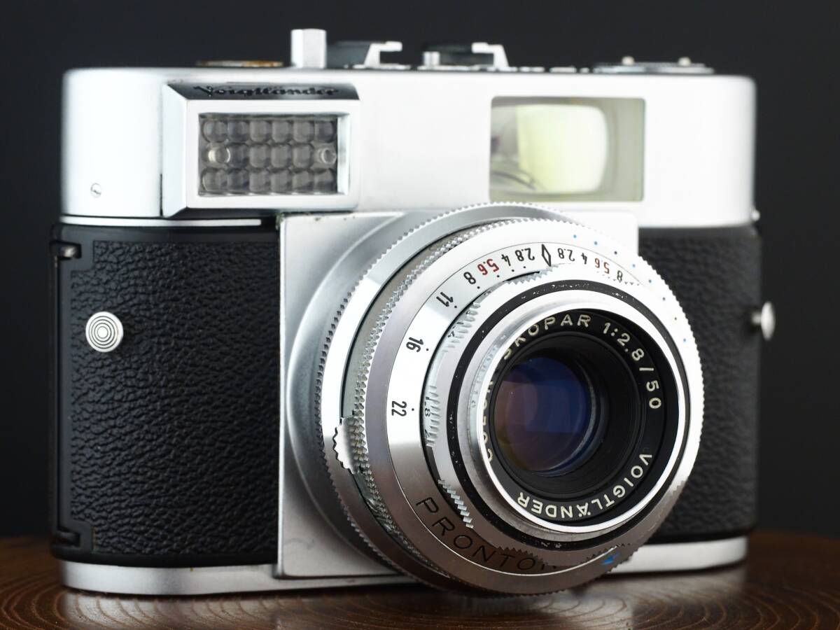 【完動】VITOMATIC l COLOR-SKOPAR 2.8/50 フォクトレンダー