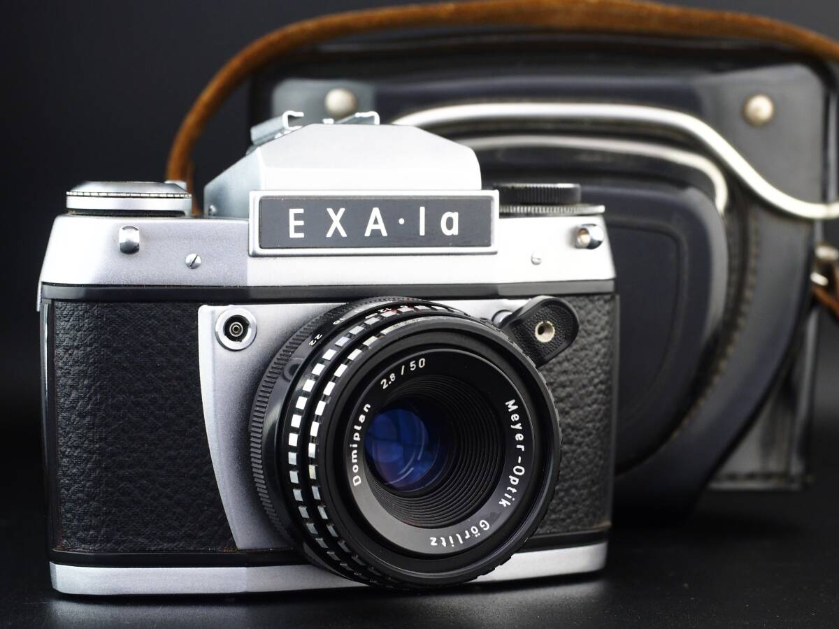 【完動】PENTACON EXA 1a / DOMIPLAN 50mm f2.8 MEYER-OPTIK