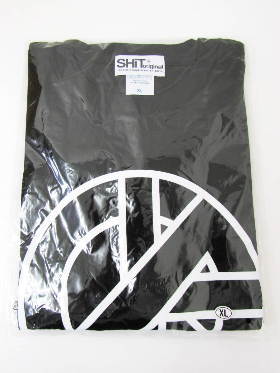 【新品 未開封】BiSH 公式 PUNK Tシャツ 黒 XLサイズ SHIT original 未使用 未開封 グッズ パンクT WACK ビッシュ 希少 HG260709