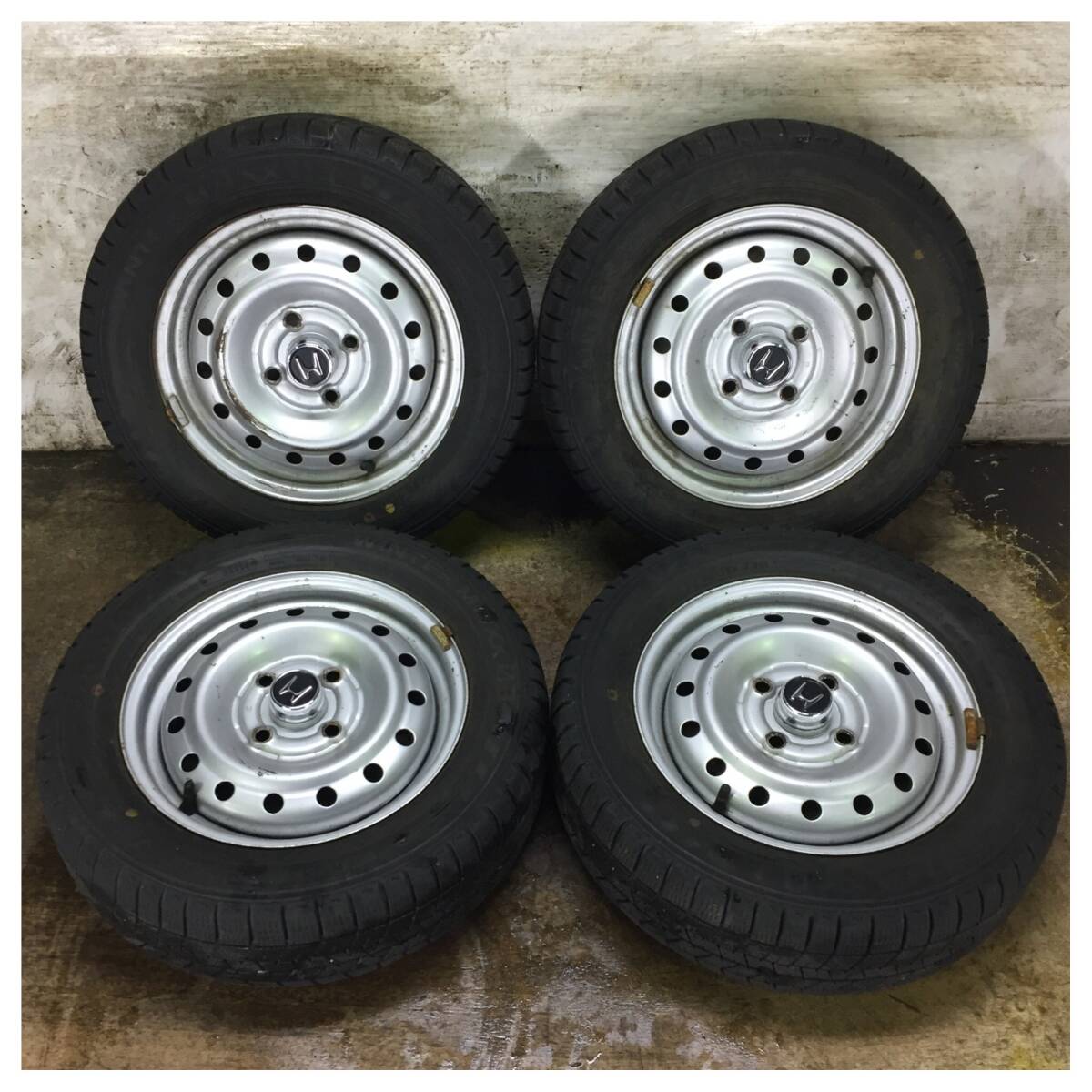 31 DUNLOP WINTERMAXX WM03 155/65R13 8.5分目 ホンダ ゼスト ライフ 等 *11722