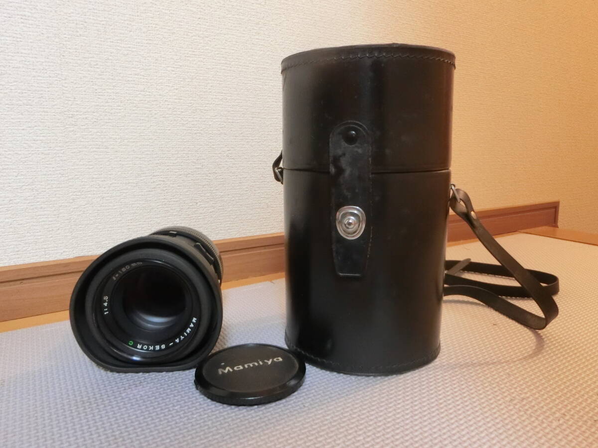KO503 MAMIYA/マミヤ MAMIYA-SEKOR 1:4.5 f＝180ｍｍ ケース付き
