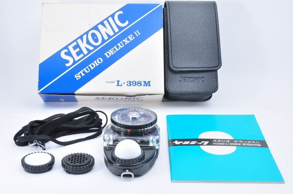SEKONIC L-398M Studio Deluxe 露出計 動作確認済み 美品＃1757