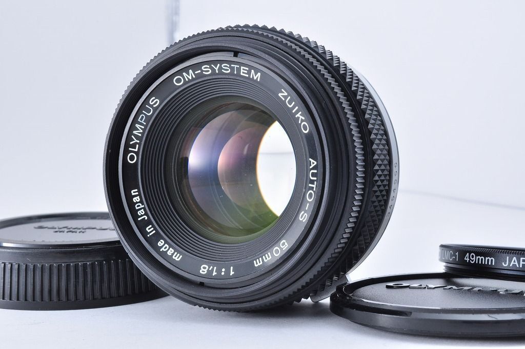 Olympus OM-System Zuiko Auto-S 50mm F1.8 OM 標準単焦点レンズ＃1782