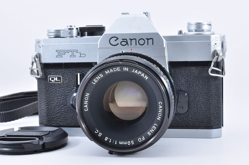 Canon FTb FD 50mm F1.8 S.C. レンズセット フィルムカメラ 動作品＃1786