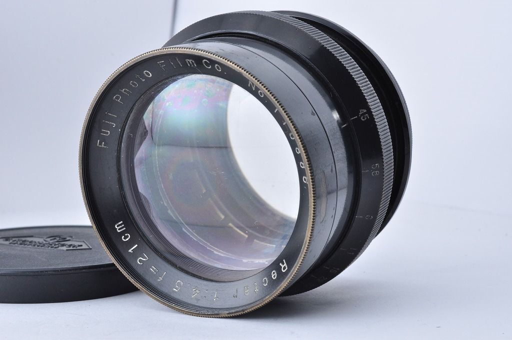 Fuji Photo Film Rectar 21cm 210mm F4.5 大判カメラ レンズ #1813